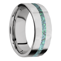 14K White Gold + Rockpolish Finish
