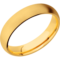 22K Yellow Gold + Satin Finish