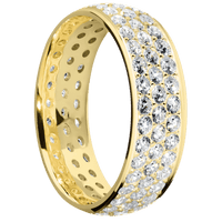 14K Yellow Gold + Polish Finish