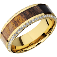 10K Yellow Gold + Polish , Polish Finish