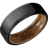 Zirconium + Satin , Satin Finish + Whiskey Barrel