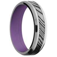 Palladium + Satin , Polish Finish + Wild Purple