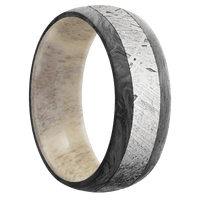 Forged Carbon Fiber + None Finish + Antler