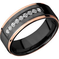 Zirconium + Rockpolish , Polish Finish