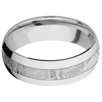 14K White Gold + Polish Finish