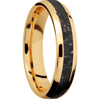 14K Yellow Gold + Polish , Polish Finish