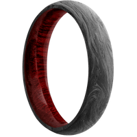 Forged Carbon Fiber + None Finish + Blood Wood