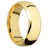 10K Yellow Gold + Polish , Polish Finish