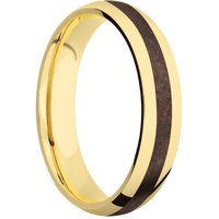 10K Yellow Gold + Polish Finish