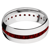 14K White Gold + Polish Finish