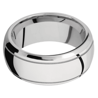 14K White Gold + Polish , Polish Finish