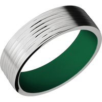 Palladium Silver + Treebark3 Finish + Green