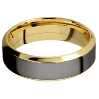 18K Yellow Gold + Polish , Polish Finish