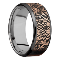 Zirconium + Polish , Polish Finish + Titanium
