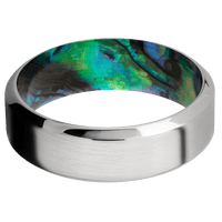 Platinum + Satin , Polish Finish + Abalone