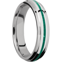 14K White Gold + Polish , Polish Finish
