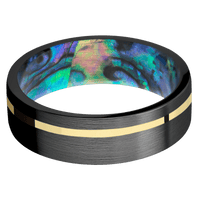 Zirconium + Satin , Satin Finish + Abalone