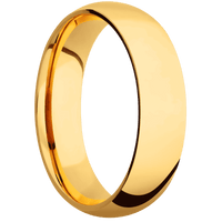 22K Yellow Gold + Polish Finish