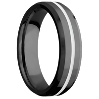 Zirconium + Polish , Satin Finish