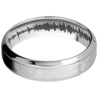 Titanium + Hammer , Polish Finish
