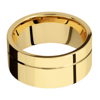 22K Yellow Gold + Polish , Polish Finish
