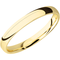 10K Yellow Gold + Polish Finish