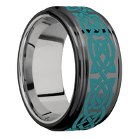 Zirconium + Polish , Polish Finish + Platinum