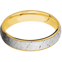 18K Yellow Gold + Satin Finish