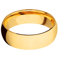 22K Yellow Gold + Polish Finish