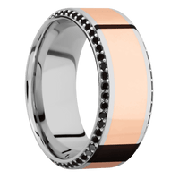 18K White Gold + Polish , Polish Finish