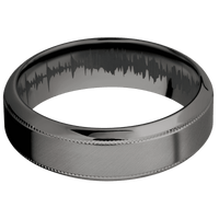 Tantalum Noir + Anglesatin , Polish Finish + Zirconium