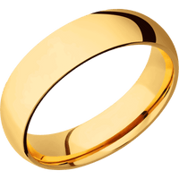 22K Yellow Gold + Polish Finish