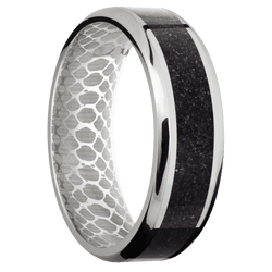 14K White Gold + Polish , Polish Finish