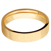 22K Yellow Gold + Distressed Finish + 18K Yellow Gold