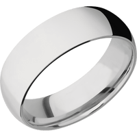 14K White Gold + Polish Finish