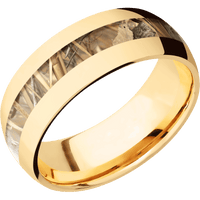 10K Yellow Gold + Polish Finish