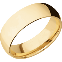 10K Yellow Gold + Polish Finish