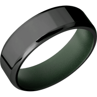 Zirconium + Polish , Polish Finish + Highland Green
