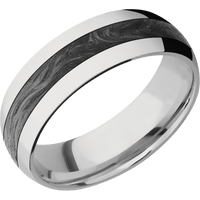 14K White Gold + Polish Finish