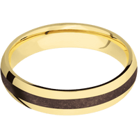 10K Yellow Gold + Polish Finish