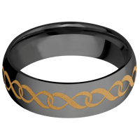 Zirconium + Polish Finish