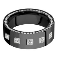 Zirconium + Polish Finish