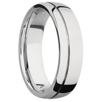 14K White Gold + Polish , Polish Finish