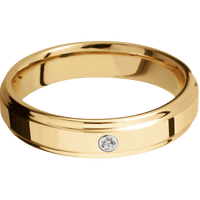 10K Yellow Gold + Polish , Polish Finish