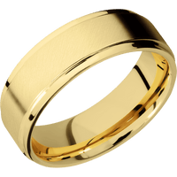 10K Yellow Gold + Anglesatin , Polish Finish