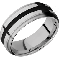 Titanium + Polish , Satin Finish