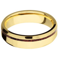 14K Yellow Gold + Polish , Polish Finish