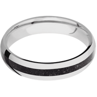 14K White Gold + Polish Finish