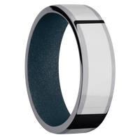 Tantalum + Polish Finish + Blue Titanium