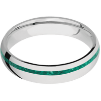 14K White Gold + Polish , Polish Finish